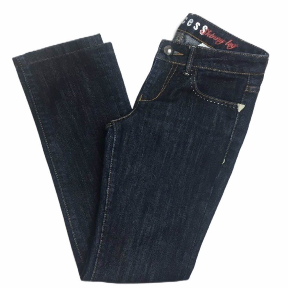 Guess Excess Skinny Leg Dark Wash Denim Size 24